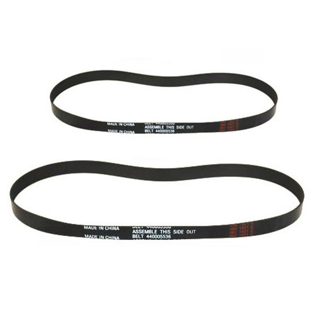 2 X For Hoover Dual Power Max Carpet Cleaner FH51000 Power Path Belt 440005536